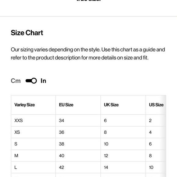 NWT Varley Cream Women's Wide Leg Pants L 30” - Picture 3 of 5